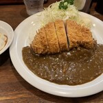 かつれつ四谷たけだ - モチ豚カツカレー