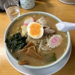 みたか食堂 - 味噌五目メン(半分)  決して半分では有りませんが！