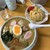 みたか食堂 - 料理写真:味噌五目メン(半分) & 半チャーハン