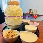 こひる庵 - ずらーっと並んだトッピング♡至福でしかない♡