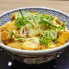 Yoshinoya - 親子丼並547円 キムチ味噌汁セット195円