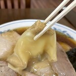 とらや分店 村田や - 生姜、胡椒が感じられるワンタン最高