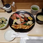 Uoriki Kaisen Sushi - 先行・全体図。