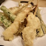 おでんと天ぷら はれ晴れ 碧 - 天ぷら６種