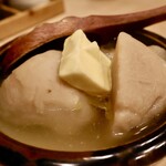 odentotempuraharebaremidori - じゃがバター（おでん）