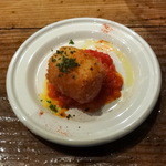 オー・ペシェ・グルマン - ズワイガニのミニクリームコロッケ（2ヶ）700円