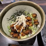 環七ラーメン 周麺 - 【2024.4.25(木)】背脂メシ180円セット