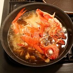 魚幸水産 - 深めのフライパンで簡単に煮つけに出来ました♬絶品です！！