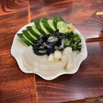 ぎょうざや - ぬかずけ(3種類)　※あれ？4種類無い？