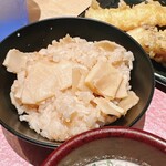 うどん家 八重桜 - たけのこごはん