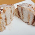 クルクルシナモン - アーモンドハニー断面