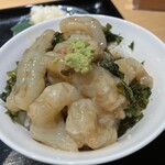 #新宿地下ラーメン - まぼろし～  モサ海老丼