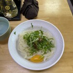 谷川米穀店 - 温かい小、卵入り