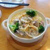 のんびりや食堂 - 料理写真:クラムチャウダースープパスタ(スパゲッティーニ)