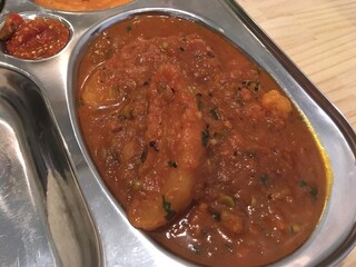 ODISHI INDIAN RESTAURANT - ほのかに香るパクチーも良い