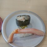 Hama zushi - 蟹食べ比べ