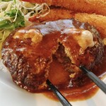 ハンバーグダイニング たくみ - ハンバーグ、パカ！