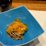 天婦羅 みやしろ - カラスミ蕎麦