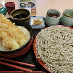 味奈登庵 - 2013' 12/19 いか天セツト \500