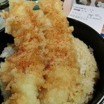 味奈登庵 - セットのいか天丼