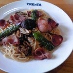 ベーコンとソーセージときのこ【２０１４年２月撮影】