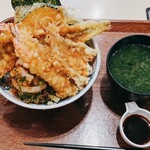 天丼と海鮮丼 波止場食堂 - 