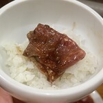 松翔苑 - 特選正肉盛り合わせ（タレ）・土鍋ご飯