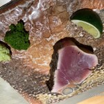 鮨shizuku 西天満 - カツオ叩き