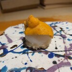 鮨shizuku 西天満 - バフンウニ、イカ