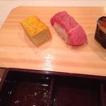 逸喜優 - 玉子焼、中トロ