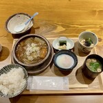 Aomori Kappou Azumashiku - 短角牛すじ煮定食