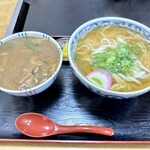 Marufuku - 肉カレー丼とうどんのセット