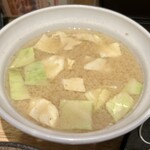 とんかつ 美濃屋 - 豚汁