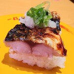 SUSHIRO - 厚切り焼き鯖120円