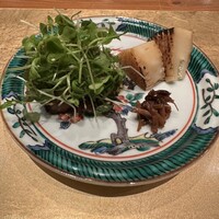 白金台こばやし - 銀鱈が隠れています。この日、北海道の天然物。