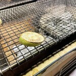 肉の雷橋 - 野菜盛　⑧まこもたけ