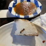 肉の雷橋 - 野菜盛　②山芋