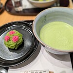 鶴屋吉信 - 生菓子とお抹茶