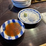 肉の雷橋 - タレ皿