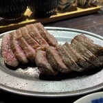 肉の雷橋 - 肉5種盛　⑤こちらも失念