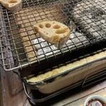 肉の雷橋 - 野菜盛　⑥れんこん