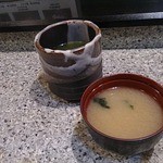 すしやの河岸 - 味噌汁