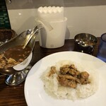 カリカル - チキンインドカレー小ライス