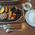 スエヒロ館 - 料理写真:スエヒロハンバーグ170g＆カニクリームコロッケ　スープバー付