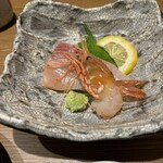 活魚と藁焼き地雷也 - 