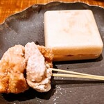 京かい道 割烹庵 松くら - 氷菓(最中と生麩)
