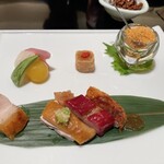 赤坂璃宮 - お肉の前菜盛り合わせ