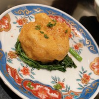 赤坂璃宮 銀座店 - エビの塩卵ソースからめ
