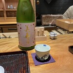 三分楼 - 美寿々 純米吟醸 おりがらみ。美味し。