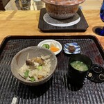 三分楼 - 新生姜と旬魚の炊き込みご飯。美味し。